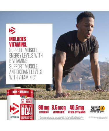 Dymatize Nutrition Athlete's BCAA Watermelon 10.58 oz (300 g) - Buy Online on GoSupps.com