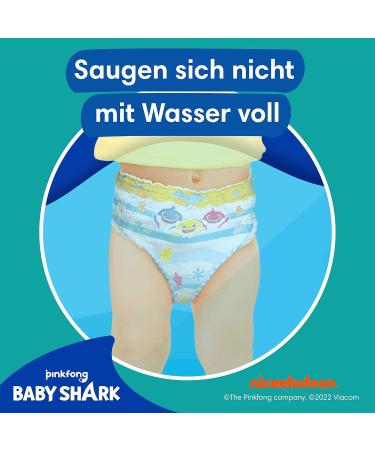 Pampers Splashers Disposable Swim Pants Size 3/4 (6-11 kg) - 12 Pieces for Easy Swimming International Shipping Available - Buy Online on GoSupps.com