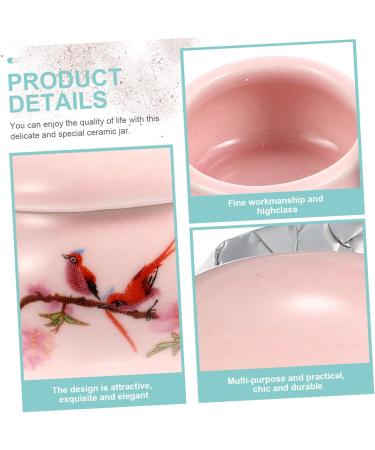 Beavorty Mini Pots 4 Pcs Powder Bottle Rouge Bottles Lip Balm Jar Loose Bulk Rouge Lipstick Jar Mini Dispensing Bottle - Buy Online on GoSupps.com
