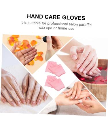 Healeved 4 Pairs Gel Gloves Fingerless Women Moisturizing Gloves Hand Moisturizer Gloves Hand Moisturising Gloves Cotton Moisturising Gloves for Knitting Miss Skin Care Pink Cosmetic - Buy Online on GoSupps.com