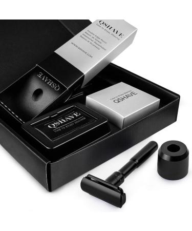 QSHAVE Adjustable Classic Safety Razor - Premium Men's Sharp Wet Razor for Precision Shaving | International Shipping - Buy Online on GoSupps.com