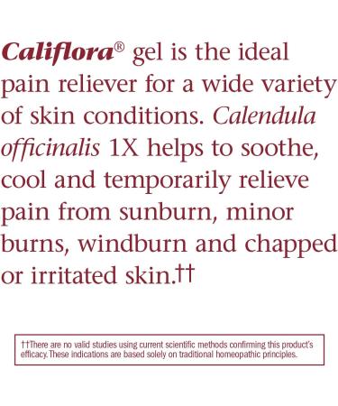 Boericke & Tafel Califlora Calendula Gel | Natural Skin Relief & Soothing Care - Buy Online on GoSupps.com