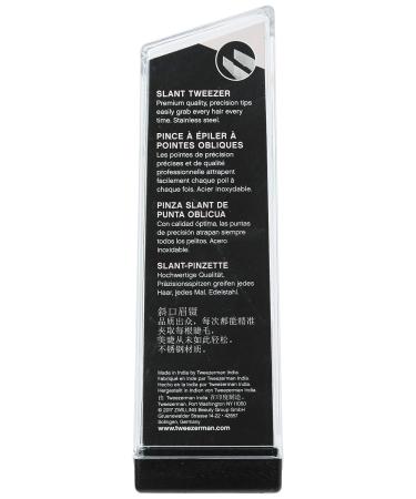 Tweezerman Professional Stainless Steel Slant Tweezers - Geranium | Award-Winning Precision Tool - Buy Online on GoSupps.com