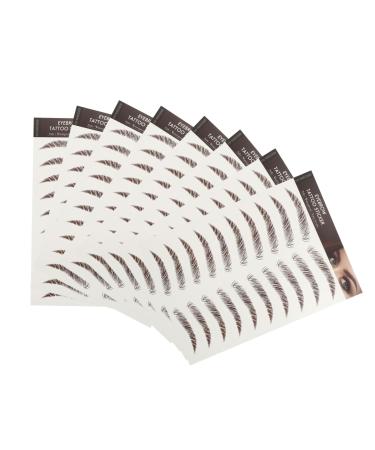 POPETPOP 36 sheets Transfers Temporary False Transfer Shaping Imitation Tattoos Eyebrow Sticker Artificial