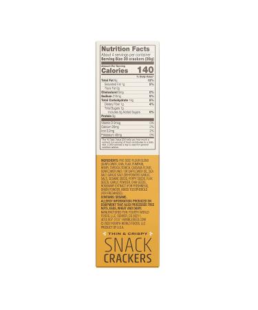 Humble Seed Grain Free Crackers | Everything Flavor 4.25 oz | Pack of 3 | Gluten Free, Plant Based, Non-GMO, Vegan | 6-Seed Blend - Buy Online on GoSupps.com