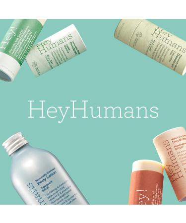 Hey Humans Banana Aloe Vegan Deodorant | Coconut Oil & Shea Butter | Aluminum-Free, All Day Odor Protection | Earth-Friendly 2 oz - Pack of 3 - Buy Online on GoSupps.com