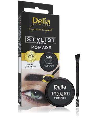 Eyebrow Expert Stylist Brow Pomade Perfect Color & Shape Easy to use (Graphite) Graphite