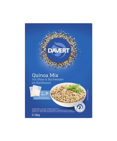 Davert Quinoa Mix Millet-Buckwheat Cooking Bag - 250g | Healthy Superfoods for International Shipping - Buy Online on GoSupps.com