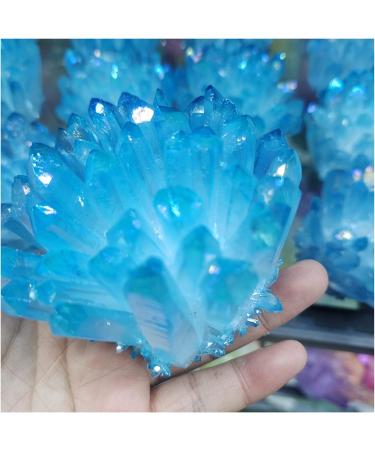 Crystals 1pc Rare Beautiful Ky Blue Phantom Quartz Crystal Cluster Ore Sample Cured Home Office Decoration Gift Stone Collection (Size : 400-450g) - Buy Online on GoSupps.com