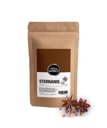 Spicy Welt Anis toil Entier (250g) Badiane | Pour P tisserie Infusion Pain d' pices & Compote | Saveur Intense & D corative | 100% Naturel Sans Additifs 250 g (Lot de 1)