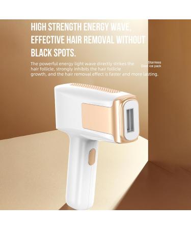 Layhou IPL Laser Hair Removal Device - 999,000 Flashes, 4 Modes, 5 Energy Levels - Painless Hair Remover for Women and Men - Perfect Mother's Day Gift - White - Buy Online on GoSupps.com