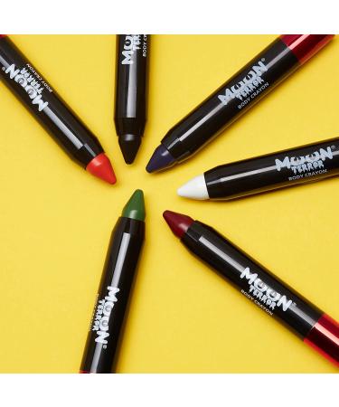 Moon Terror Halloween Face Paint Stick Body Crayon - Blood Red SFX Makeup 0.12oz - Buy Online on GoSupps.com