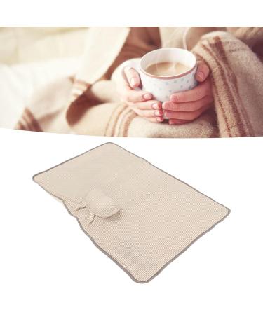 Buy Electric Heating Blanket - Fast Heating USB Blanket Keep Warm Anywhere Brown Color - Buy Online on GoSupps.com