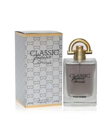 Classic's Cologne Bold & Sophisticated Scent Perfume for Men With Citrus Spice And Woody Notes Long Lasting Fragrance For All Occasions Classic 3.4 Fl Oz (Pack of 2)