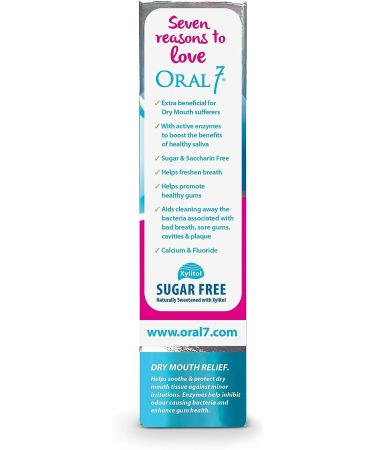 Oral7 Dry Mouth Toothpaste with Enzymes & Xylitol | Moisturizing, Whitening, & Gum Health | 2.5oz - Buy Online on GoSupps.com