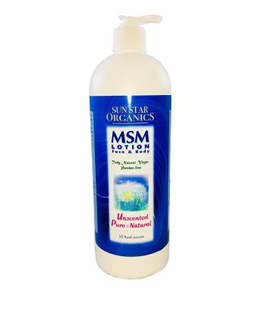 MSM Natural Pure Lotion 32 oz - Organic & Chemical-Free Formula - Buy Online on GoSupps.com