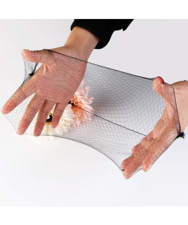 Tinksky 100pcs Black Hair Nets | Elastic Edge Mesh Dress-up Accessories - Buy Online on GoSupps.com