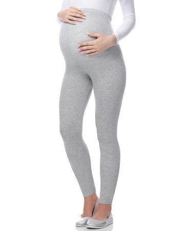 Be Mammy Women's Maternity Long Leggings 02 M Melange