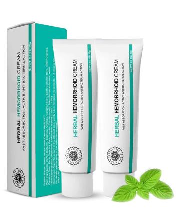 Hemorrhoid Cream Herbal Hemorrhoids Cream Hemorrhoids Treatment MediLisk Herbal Hemorrhoids Cream for Men and Women (2 PCS)