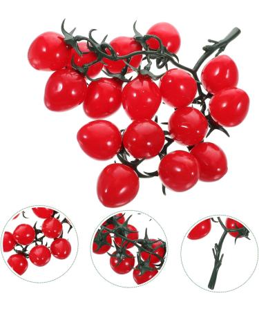 Ciieeo Educational Toys String Simulated Cherry Tomatoes Window Child Fake Food Pvc Fake Food Props - Buy Online on GoSupps.com