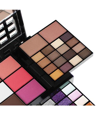 Pure VIE 74 Colors Makeup Kit - Professional Eye Shadow Concealer Rouge & Lip Gloss Palette for Personal & Professional Use - Buy Online on GoSupps.com