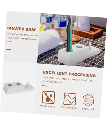 Magiclulu 2 STK Razor Plane Stand Practical Manual Shaving Care & Holder for Men | International Shipping Available - Buy Online on GoSupps.com