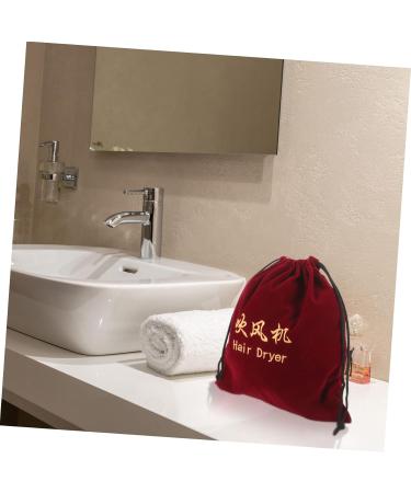 LALADEFIEE 3 Pcs Hair Dryer Storage Bag Hair Dryer Bag Fabric Travel Hairdryer - Buy Online on GoSupps.com