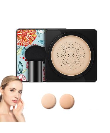 IFFANY Beauty Cream - Free Gift Mushroom Head Makeup Brush Concealer Moisturizing BB Cream Mushroom Head Air Cushion CC Nude Cream Durable for All Skin Types