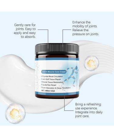 Cr me De Soin Des Articulations 60 G Cr me De Soulagement Des Articulations Pour Adultes Et Personnes g es Sur Les Poignets Emballage Portable Naturel Soin Quotidien Pour Tous Les ges - Buy Online on GoSupps.com