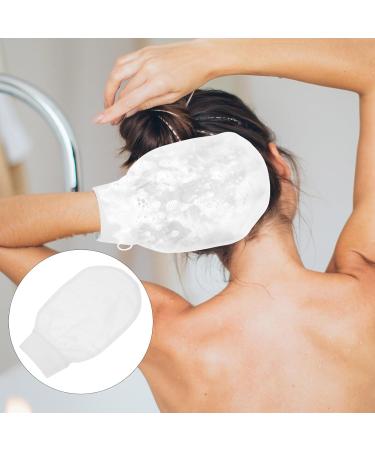 FOMIYES Silk Exfoliating Glove - Deep Exfoliating Body Scrubber for Men & Women - Effective Dead Skin Removal - Buy Online on GoSupps.com