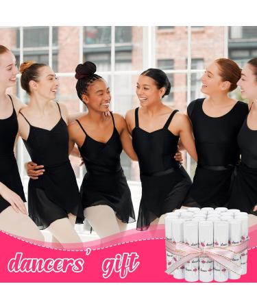 Dansib 24 Pcs Dance Themed Lip Balms Gift Bulk Dance Competition Recital Party Favors for Ballet Ballerina Team Valentine Moisturizing Lip Balms for Women Girls Dancer Cheerleaders - Buy Online on GoSupps.com