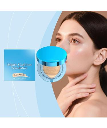 Coussion Makeup Long-Lasting Matte Foundation for Women - Concealing Brightening Cream for School Travel Parties Business Trips Camping - Buy Online on GoSupps.com