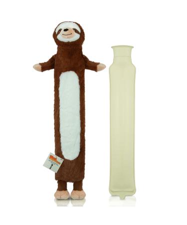 Things2KeepUWarm Long Hot Water Bottle Seasonal Design (Sloth)