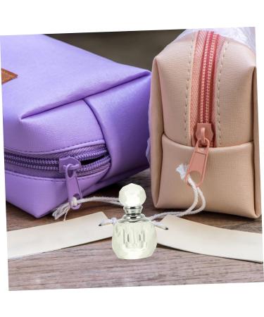 Healeved Transparent Perfume Bottle Faceted Crystal Bottle Crystal Perfume Container Clear Glass for Perfume Transparent Crystal Dispenser Perfume Storage Bottle Faceted Glass Bottle - Buy Online on GoSupps.com