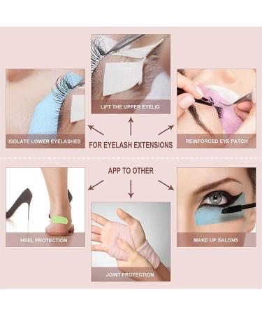 Buy Lash Tape - Breathable Easy Tear Soft & Thin Adhesive for Eyelash Extensions | Perfect for Makeup Salons & Home Use (White - Buy Online on GoSupps.com