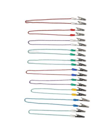 Stainless Steel Bib Holder Clips - Double Head Napkin Clips for Dentistry | Easy to Clean & Sterilize - Buy Online on GoSupps.com
