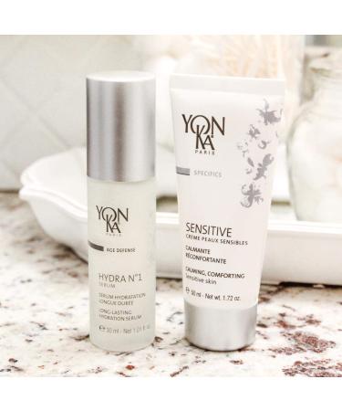 Yon-Ka Sensitive Skin Cream: Anti-Redness & Rosacea Relief with Natural Green Pigments - 50ml - Buy Online on GoSupps.com