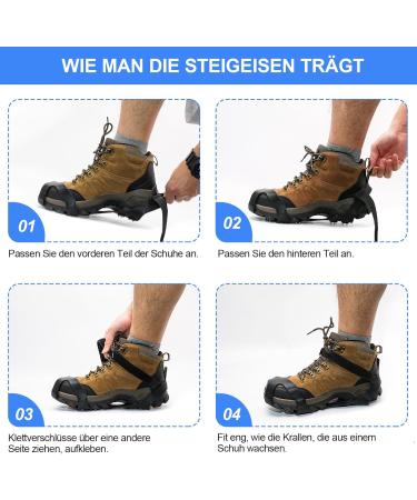 Buy High-Performance Crampons for Shoes - Perfect for Ice & Snow - International Shipping Available - Buy Online on GoSupps.com