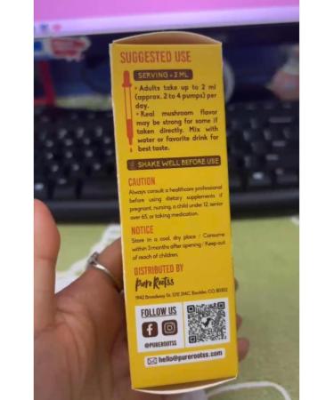 Mushroom Complex Liquid Drop 1500 MG (2 Fl Oz Pack 1) - Lion Mane Turkey Tail Cordyceps Chaga - Cognitive Health Memory Focus Energy & Immune Support - Sugar Free Non-GMO 2 Fl Oz (Pack of 1) - Buy Online on GoSupps.com