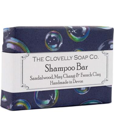 Clovelly Soap Co Natural Handmade Shampoo Soap Bar with Sandalwood & May Chang for Normal-oily Hair and Scalp 100g - Buy Online on GoSupps.com