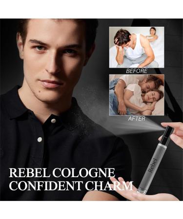 Rebel Pheromone Cologne for Men 2024 New Rebel by Alloura for Men Alloura Pheromone Perfume for Men Long Lasting Fragrance 0.34Fl.Oz (2 Pcs) - Buy Online on GoSupps.com