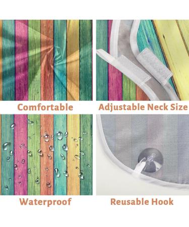 Beard Bib Apron for Men | Non-Stick Waterproof Hair Catcher | Rainbow Grooming Cape for Easy Shaving & Trimming - Buy Online on GoSupps.com