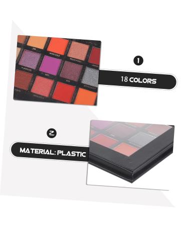 MAGICLULU 18 Black Eyeshadow Palette - Matte & Shimmer Makeup for Women | Perfect Eye Shadow for Stunning Looks - Buy Online on GoSupps.com