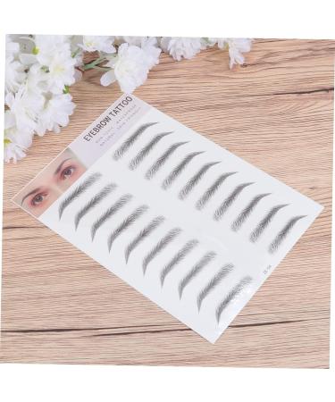 NOLITOY Make Up Kit 2pcs 3d Eyebrow Stickers Suits Shaping Stickers Artificial Eyebrow Make up Transfer Stickers Women's - Buy Online on GoSupps.com