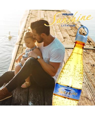Preblauer Sunshine Natural Mineral Water with Lithium - Mood Lifting & Refreshing 500ml | Shop Now! - Buy Online on GoSupps.com