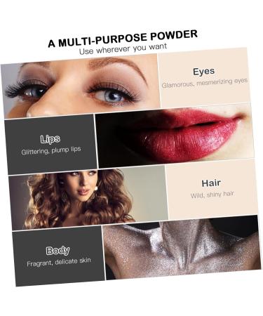 Beavorty 2 Sets Glitter Powder Face Paint Makeup Glitter Gloss Powder Spray Glitter Spray for Hair Body Flash As Shown 1x2pcs 7.4X6.8CMx2pcs - Buy Online on GoSupps.com