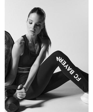 FC Bayern Munich Women s Black Leggings - XS Sports Apparel for International Shipping - Buy Online on GoSupps.com