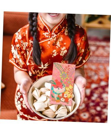 HOMSFOU 24pcs Envelopes Red Pocket New Year Red Packet Chinese Red Envelope 2024 Money Bag 2024 Zodiac Red Packet Cartoon Red Packet Lucky Envelope 2024 Hongbao Paper Cute Red Envelope Bag As Shown 2 16.8X8.8CM - Buy Online on GoSupps.com