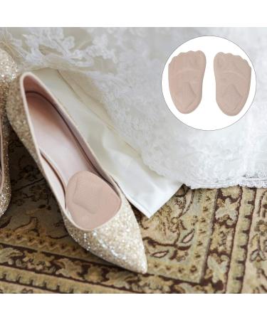 Buy Healifty 3 Pairs Half Size Metatarsal Cushion Pads - Adjustable Forefoot & Heel Pads for Men - Non-Slip Shoe Insole - Skin Color - Buy Online on GoSupps.com