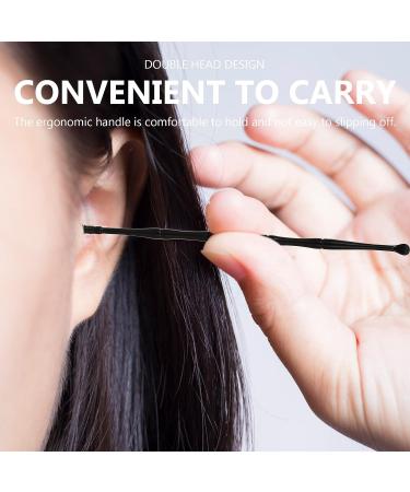 6pcs Healifty Ear Cleaner Set - Silicone Spiral & Stainless Steel Earwax Remover Tool - Portable & Washable - Assorted Colors - Buy Online on GoSupps.com